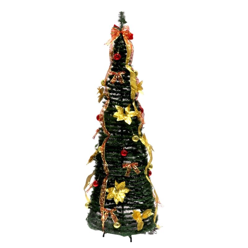 POP-UP CHRISTMAS TREE WITH LED LIGHTS