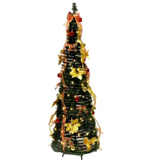 POP-UP CHRISTMAS TREE WITH LED LIGHTS