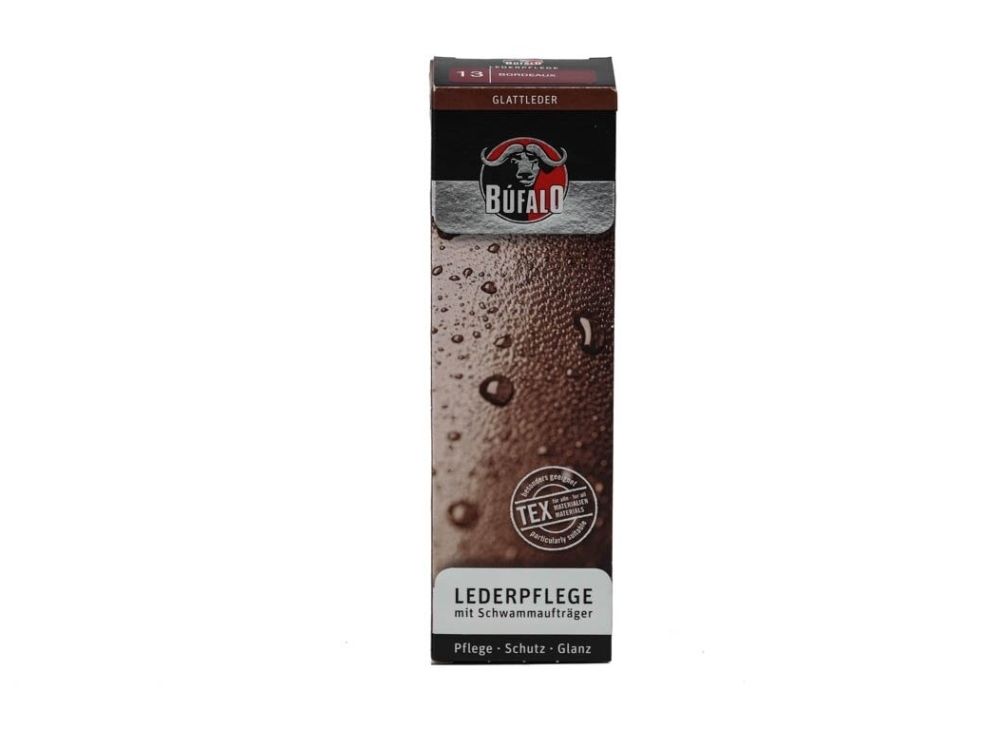 SHOE OIL Búfalo - BORDO